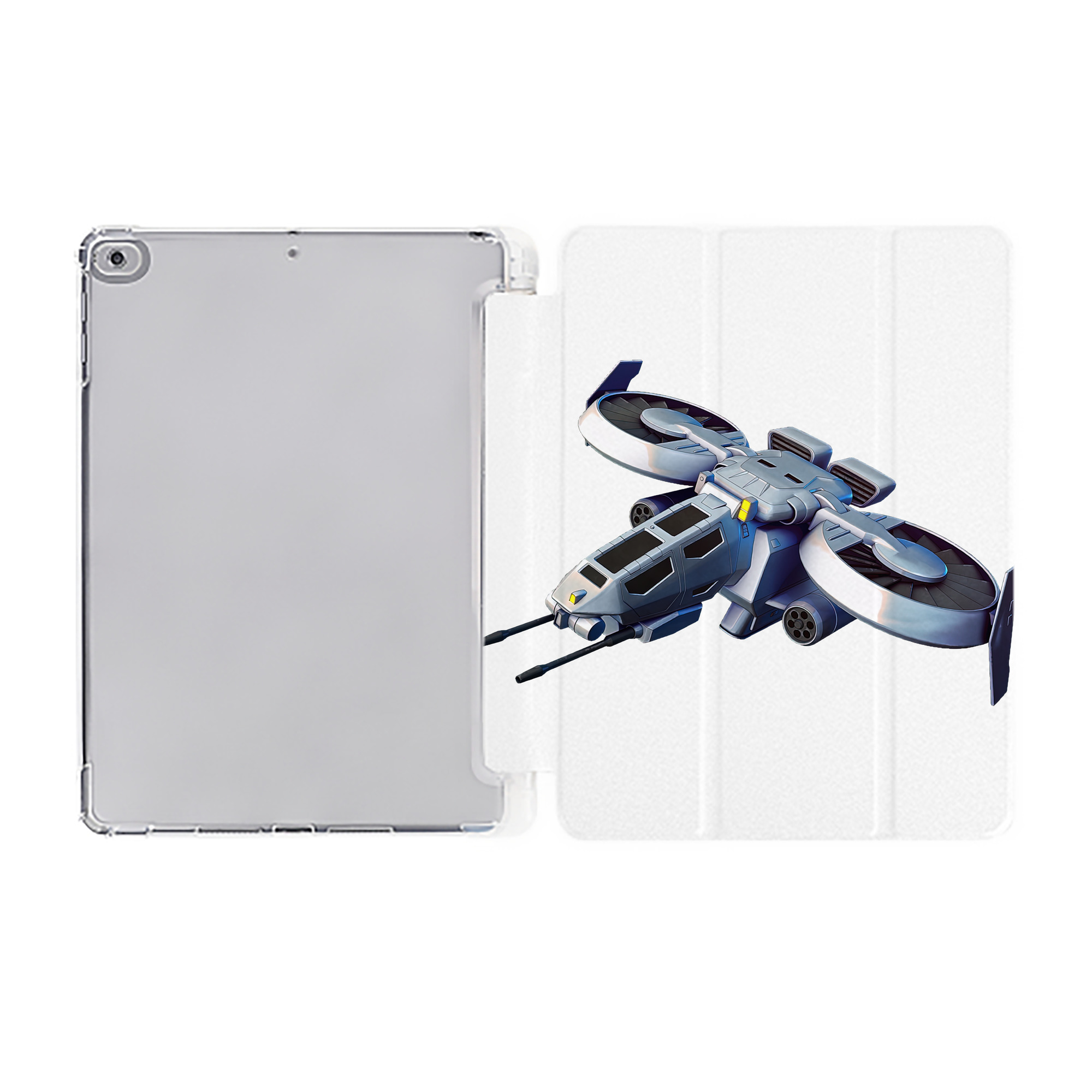 （画像用） 機動戦士ガンダム Mobile Suit Gundam IPad ケース ペン収納付き 三つ折りスタンド PUレザー×シリコン 対応機種9.5/10.5/10.9インチ